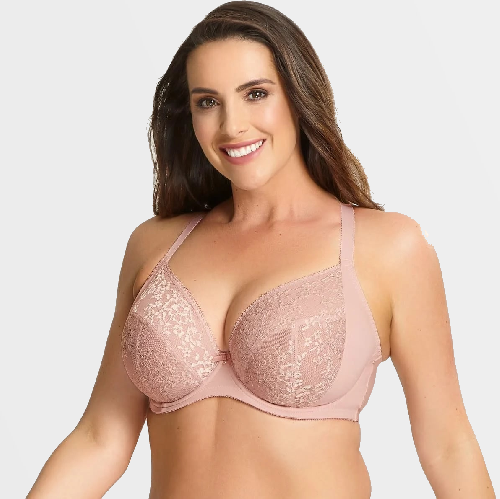 бюстгальтер panache roxie plunge bra (misty rose) bust-club.com