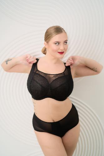 бюстгальтер miss fabio lidia crop top (black) bust-club.com