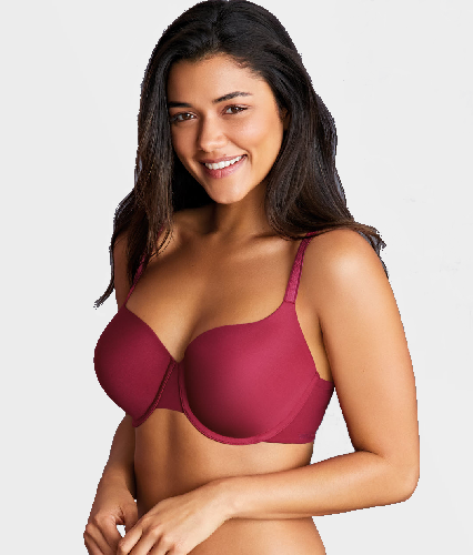 бюстгальтер panache porcelain elan moulded t-shirt bra (wine) bust-club.com