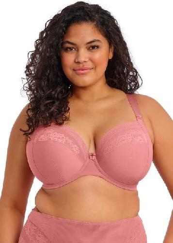 бюстгальтер elomi nerina plunge bra (dusty rose) bust-club.com