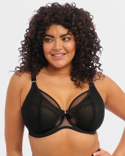 бюстгальтер elomi kintai (black) bust-club.com