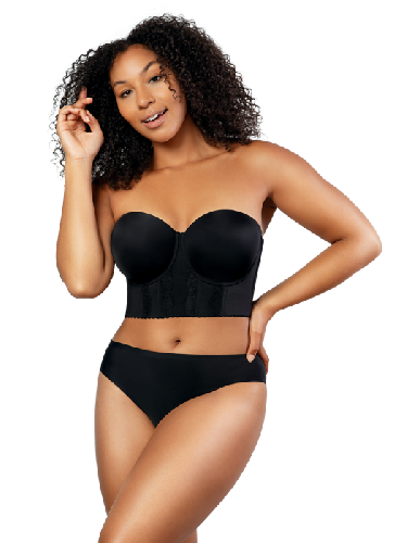 полукорсет без бретелей parfait elissa (black) bust-club.com