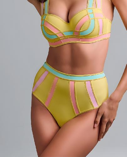 трусы marlies dekkers samba queen (yellow) bust-club.com