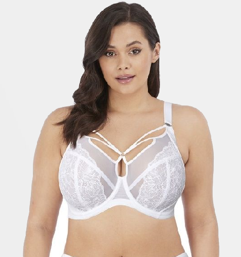 бюстгальтер elomi brianna plunge bra (white) bust-club.com