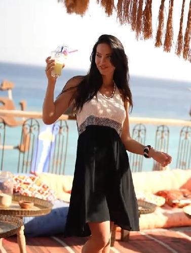 пляжное платье giadamarina royal animal bust-club.com