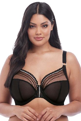 бюстгальтер elomi matilda plunge bra (black) bust-club.com