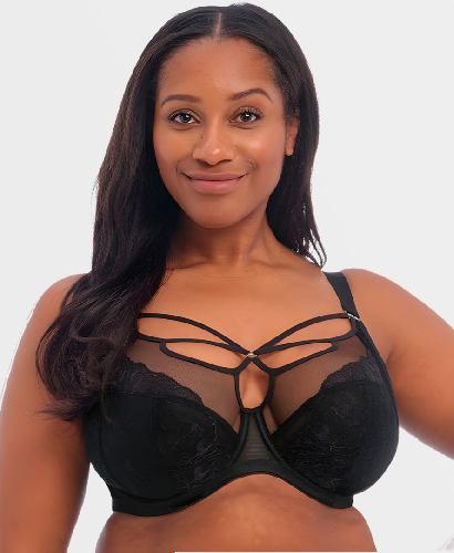 бюстгальтер elomi brianna plunge bra (black) bust-club.com