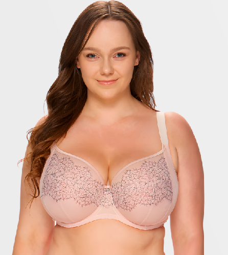 бюстгальтер miss fabio anet(silver pink) bust-club.com
