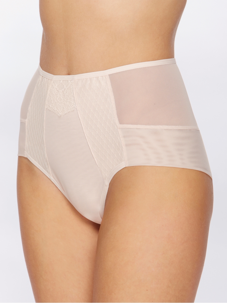 Трусы Miss Fabio Evita высокие (Silver Pink)