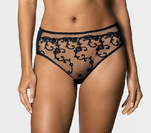 трусы высокие ewa bien sybila (black) bust-club.com