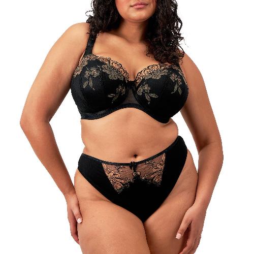 трусы elomi teagan стринги (black) bust-club.com