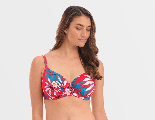 верх купальника fantasie santos beach (pomegranate) bust-club.com