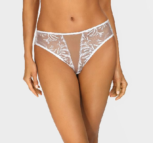 трусы средние ewa bien helene (white) bust-club.com