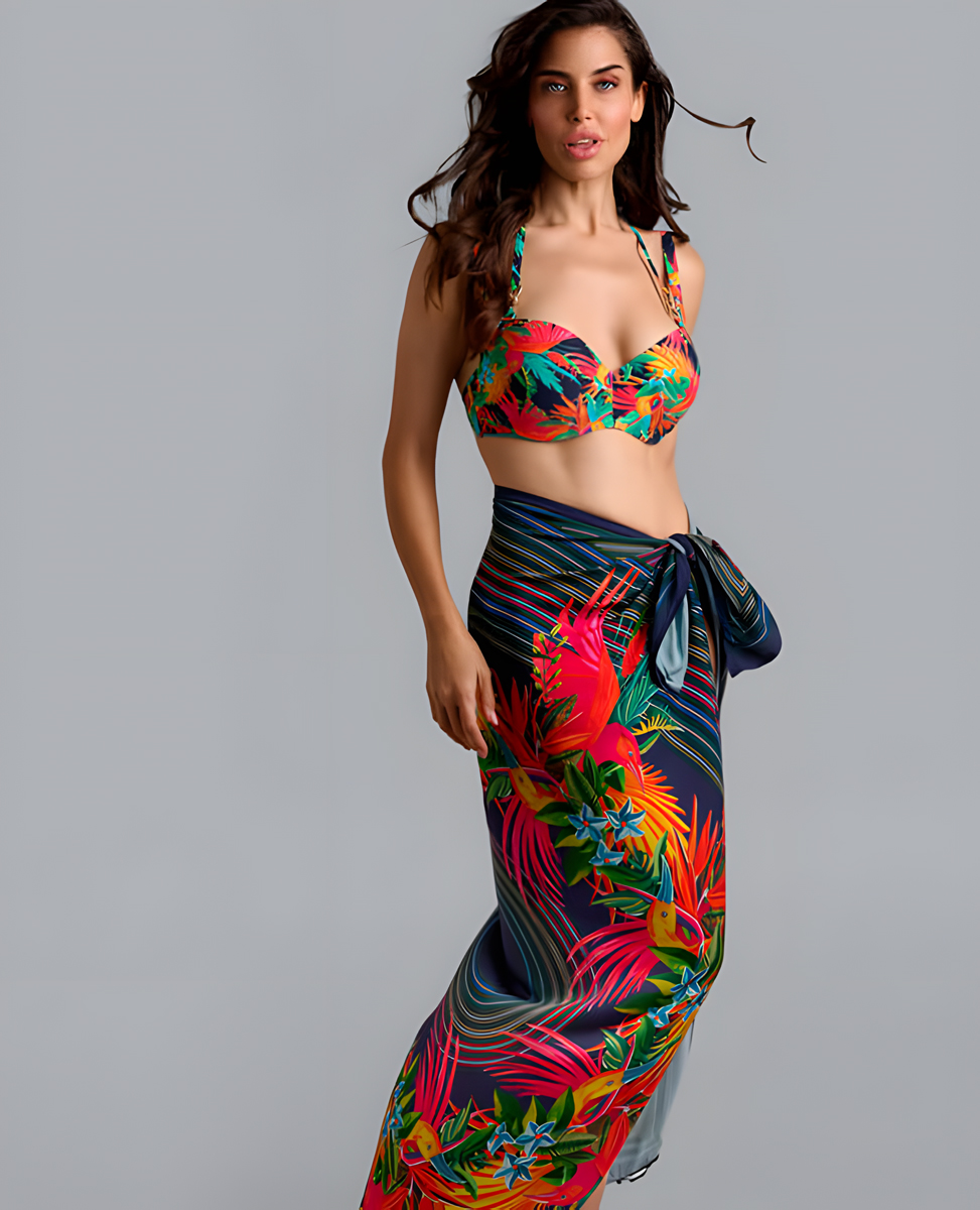 Парео Marlies Dekkers Hula Haka(Rain Forest)