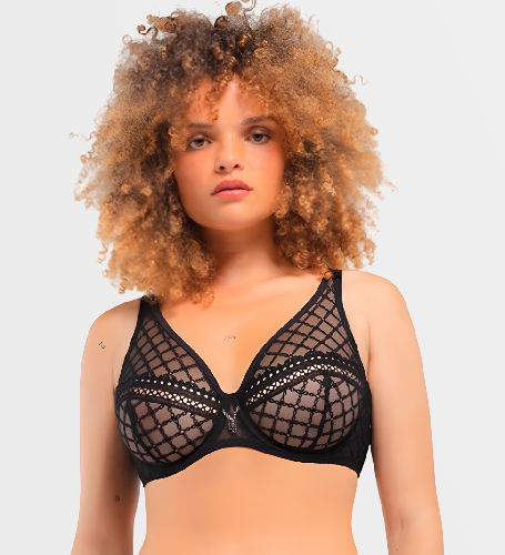 бюстгальтер с мягкой чашкой louisa bracq paco brallet(black) bust-club.com