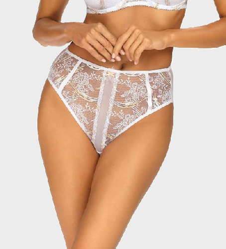 трусы высокие ewa bien tresor(white)  bust-club.com