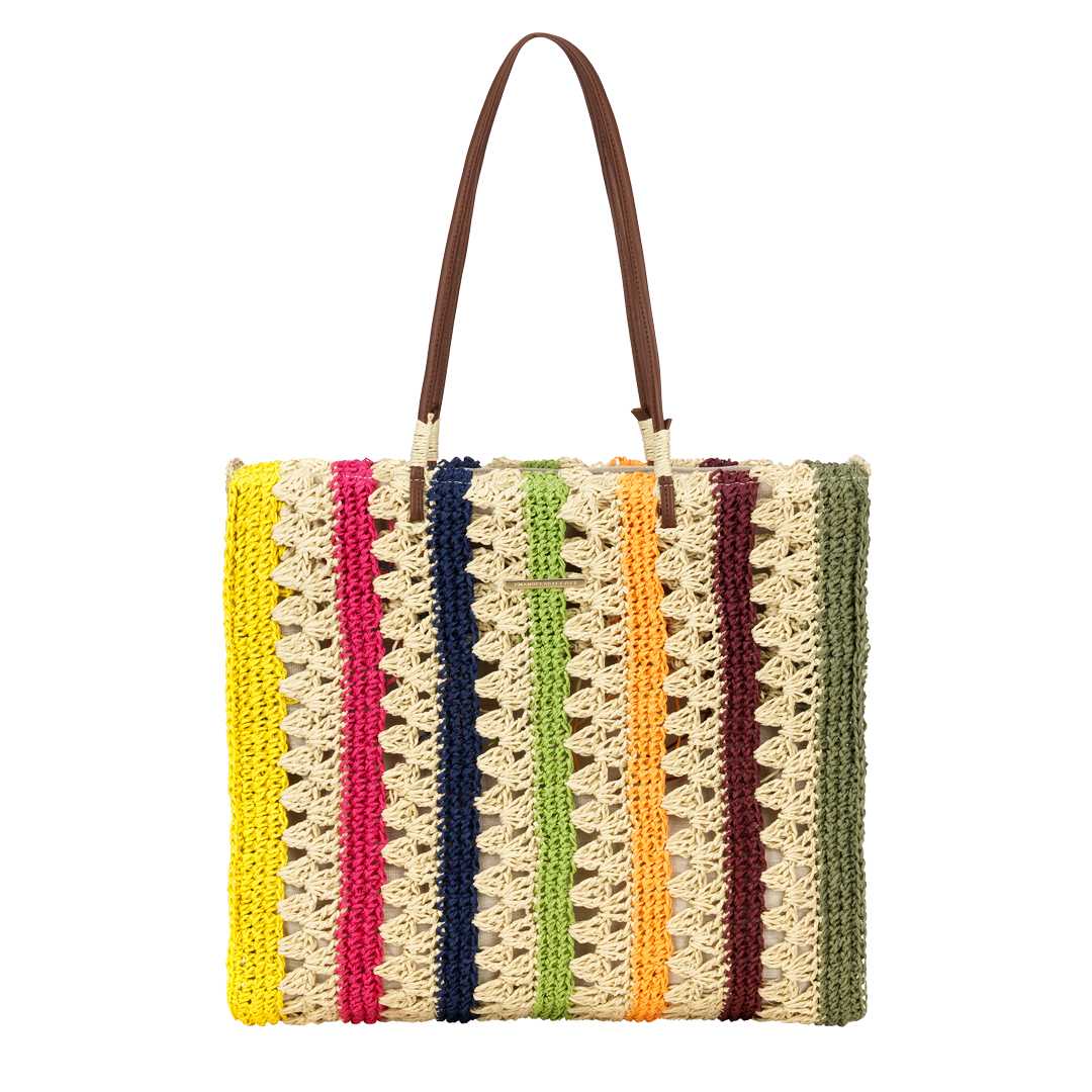 Сумка Biffoli Paglia Crochet Multicolore
