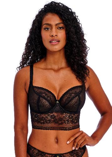 бюстгальтер freya longline sydnie (black) bust-club.com