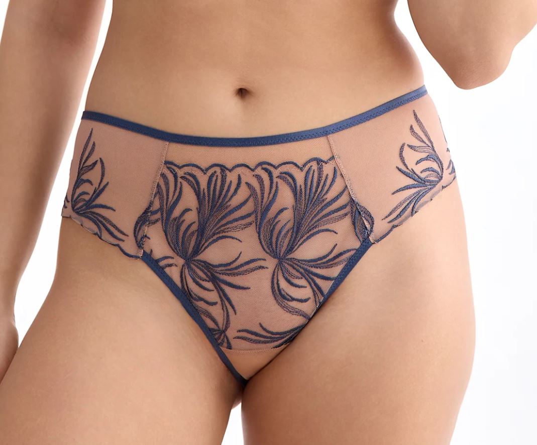 Трусы бразильяно Ewa Bien Palmer (Storm Blue)
