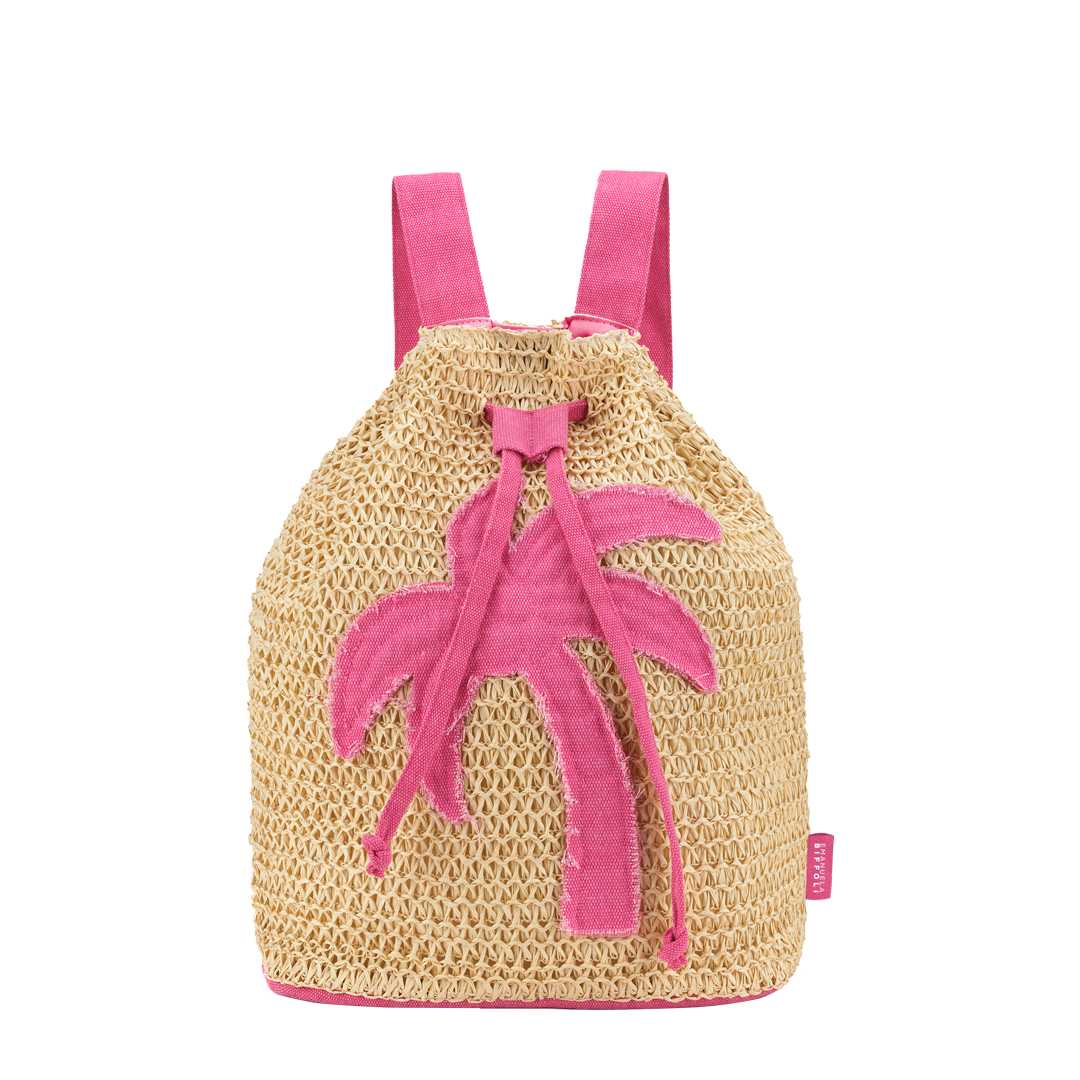 Рюкзак Biffoli Paglia Palma Pink