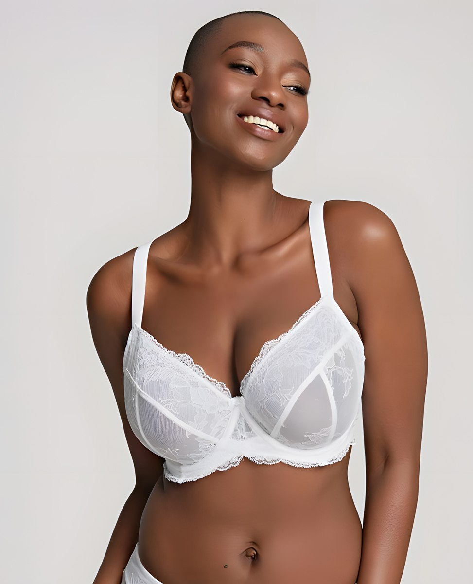 Бюстгальтер Panache Ana Plunge (WHITE)