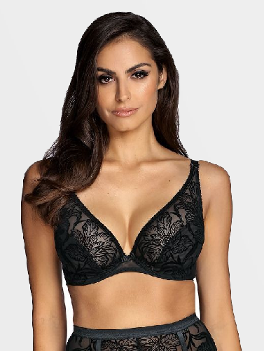 бюстгальтер с мягкой чашкой ewa bien velvet brallet (black) bust-club.com