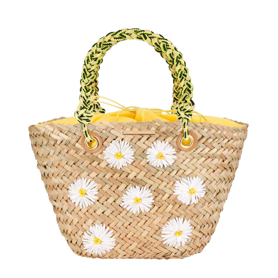 Сумка Biffoli Paglia Margherite Yellow