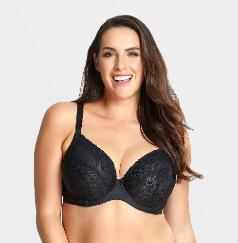 бюстгальтер panache roxie plunge bra (black) bust-club.com
