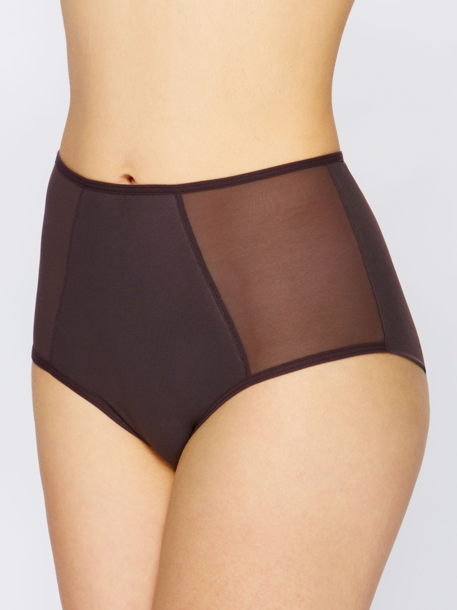 Трусы Miss Fabio Karina высокие (Aubergine)