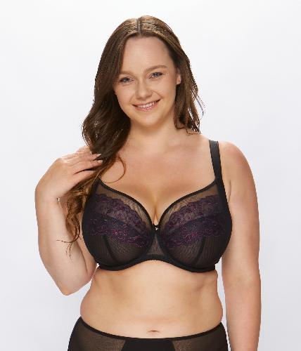 бюстгальтер miss fabio megan (black) bust-club.com