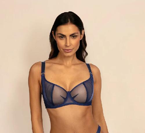 бюстгальтер с мягкой чашкой ewa bien pryma balconet (blue) bust-club.com