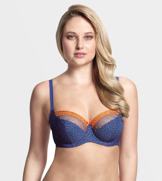 Бюстгальтер Panache Minnie Balconnet (BLUE/ORANG)