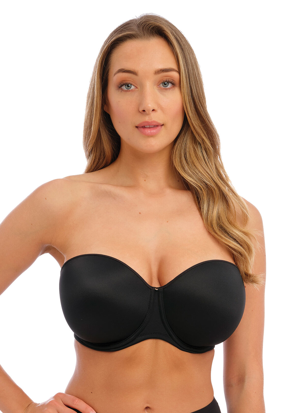 Бюстгальтер без бретелей Fantasie Aura (Black)