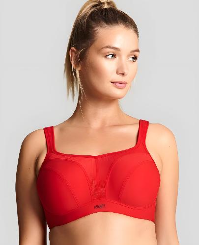 спортивный бюстгальтер panache wired sports bra (fiery red) bust-club.com