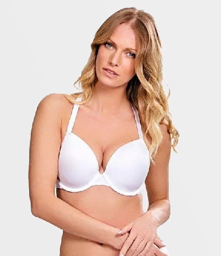 бюстгальтер panache porcelain elan plunge 7326 (white) bust-club.com