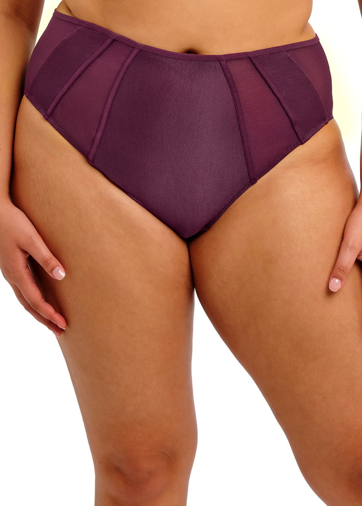 Трусы высокие Elomi Kintai Brief (Blackberry)