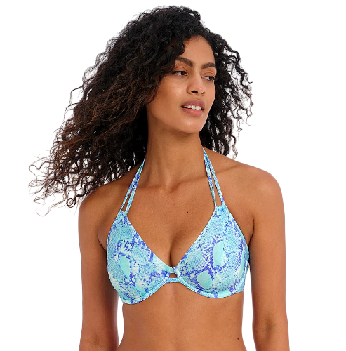 верх купальника freya halter komodo bay (aqua) bust-club.com