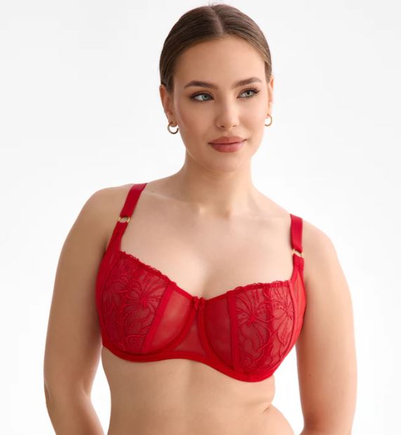 Бюстгальтер балконет Ewa Bien Harper (Red)