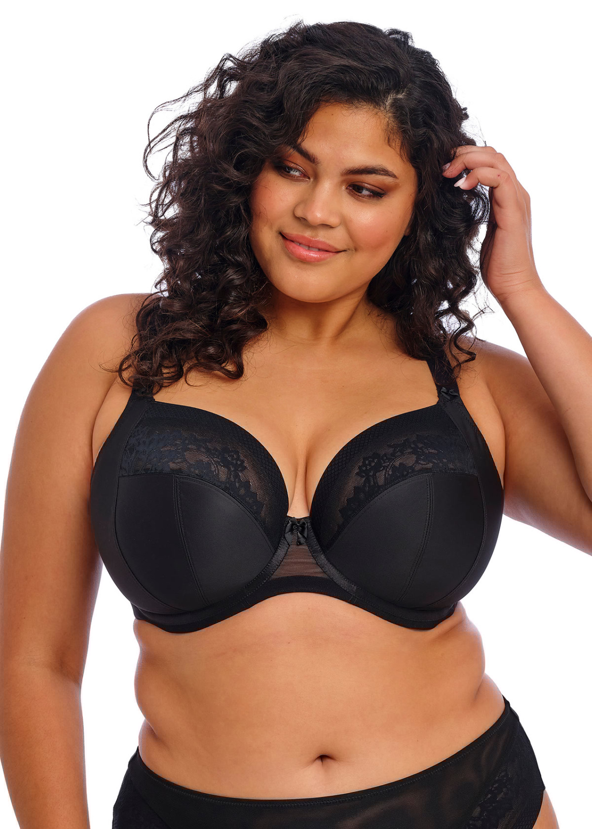 Бюстгальтер Elomi Nerina Plunge Bra (Black)