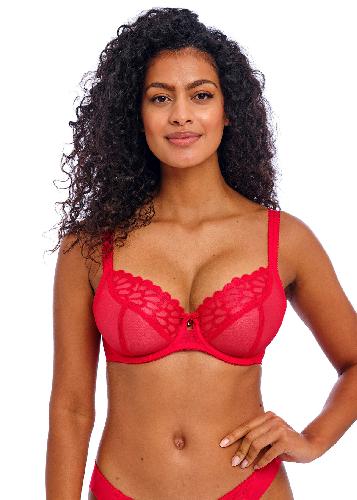 бюстгальтер freya loveland plung bra (red) bust-club.com