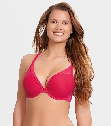 бюстгальтер panache tia plunge (deep/cerise) bust-club.com